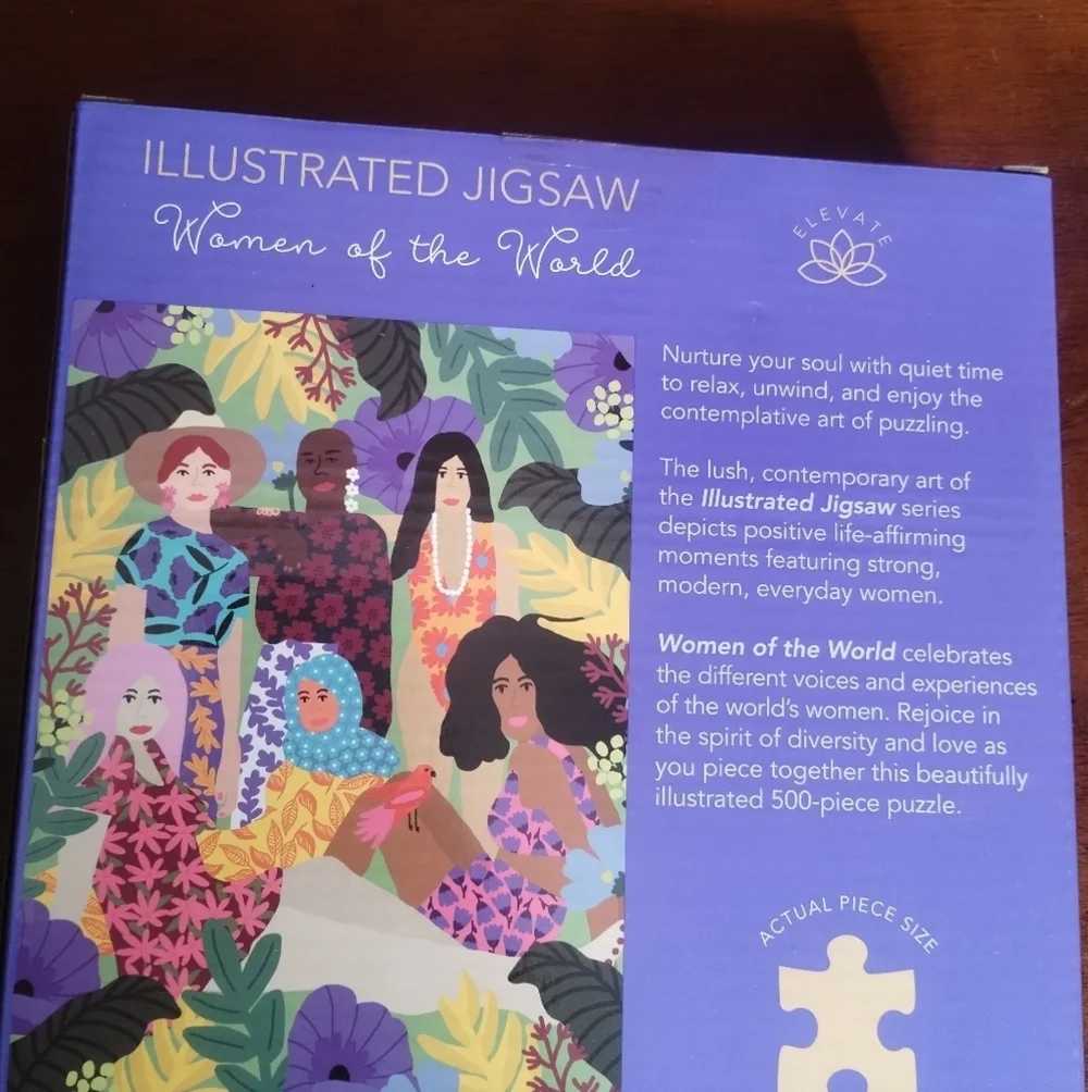 New 3 Lot Of Illustrated Jigsaw Puzzle Set